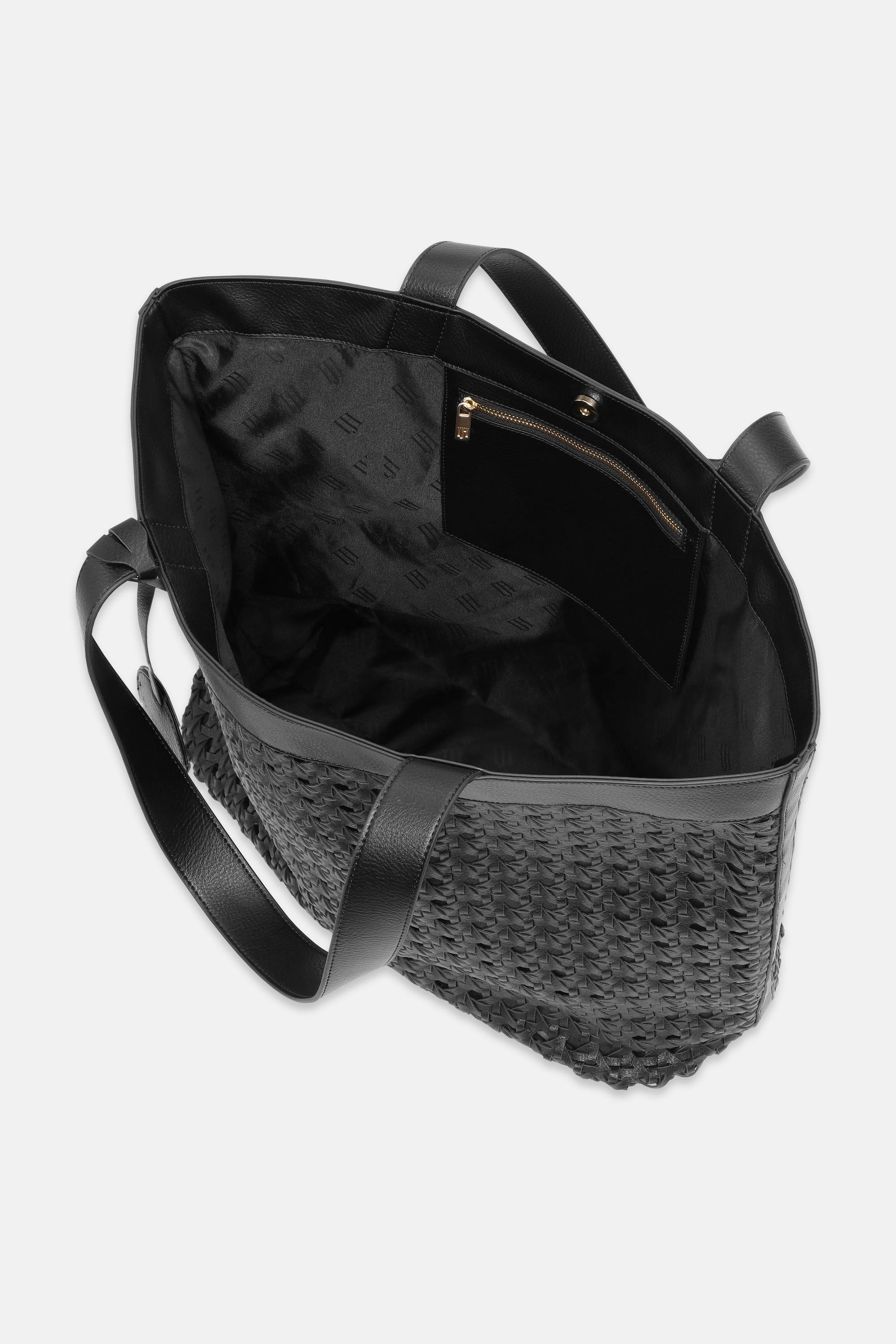 Large Beach Bag - Black Black